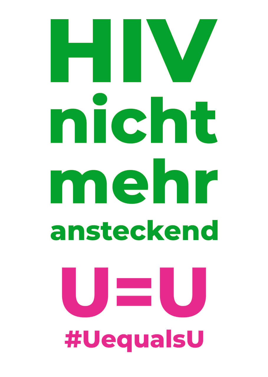 HIV nicht mehr ansteckend U=U #UequalsU